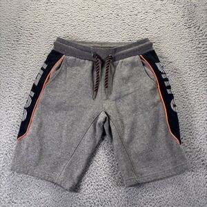 Super Dry Sweat Shorts Mens Medium Gray Cotton Blend 12‎ Inch Inseam Fleece